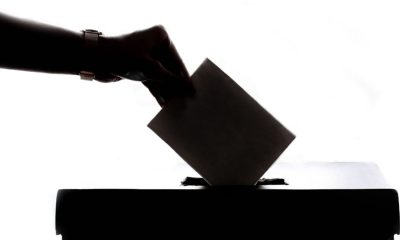 Casting a ballot on Election Day