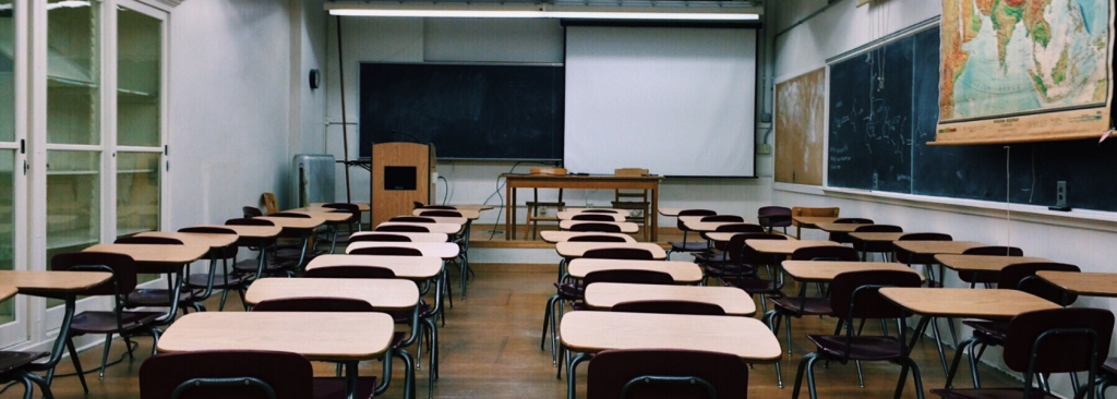 Empty classroom