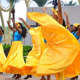 Bahamians performing