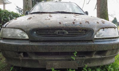 derelict vehicle