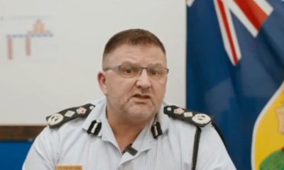 TCI police commissioner Trevor Botting