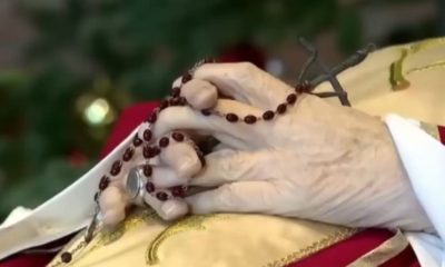 Pope Benedict XVI hands