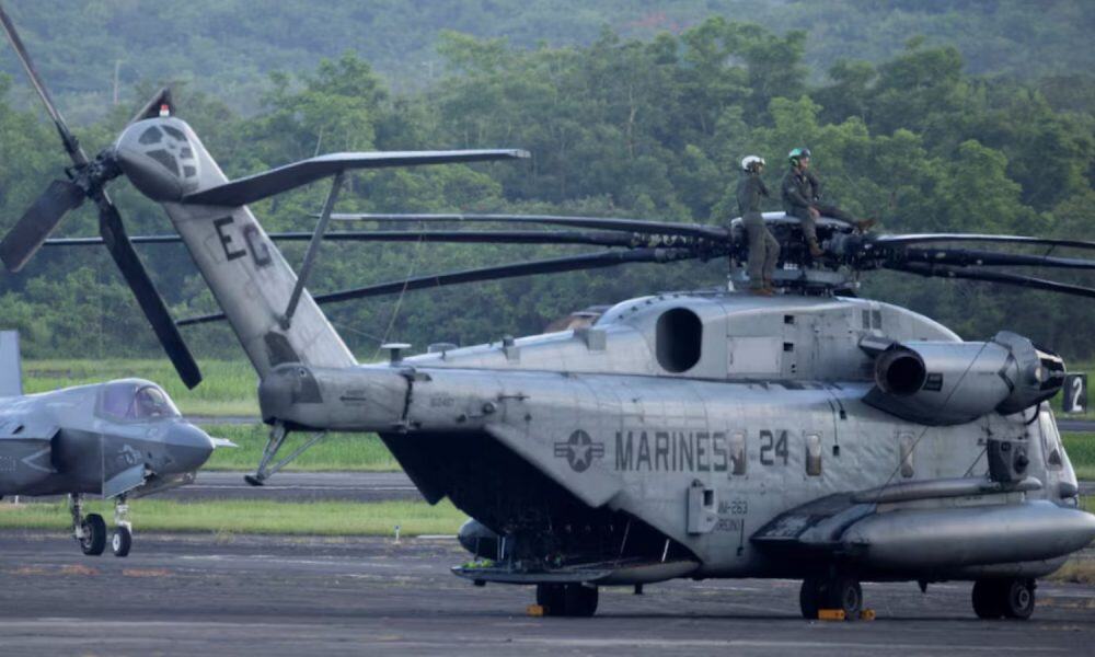 U.S. Continues Military Buildup Operations In Puerto Rico