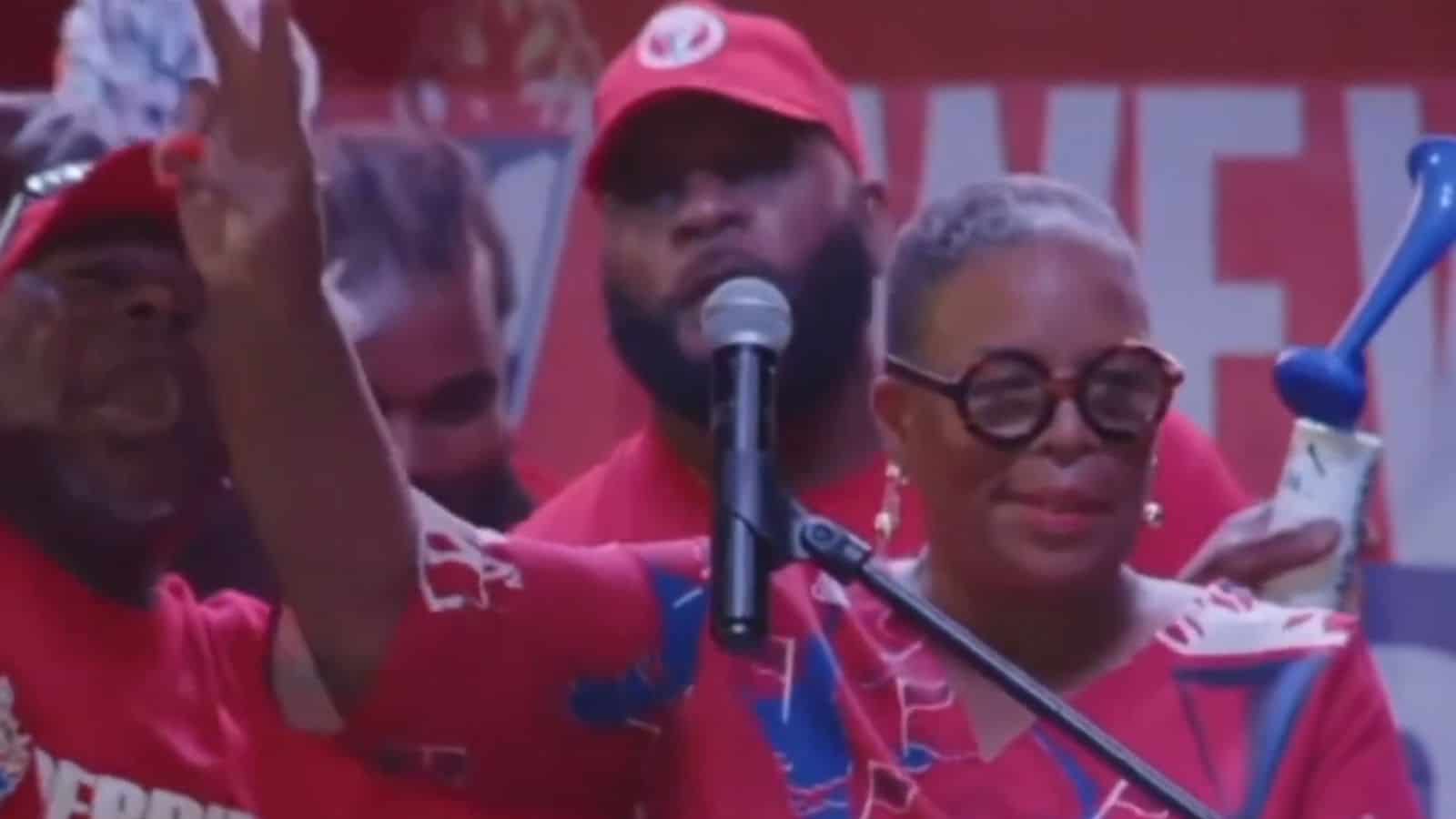 Fnm Rally Background FNM Exuma Rally Focuses on Claims of Unfinished Work - Our News